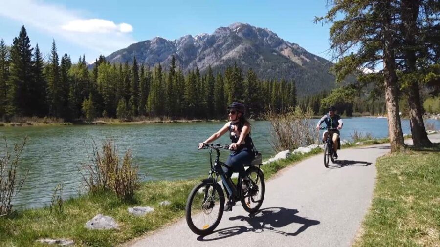 Banff: Bow River E-Bike Tour and Sundance Canyon Hike - Overview of the Tour