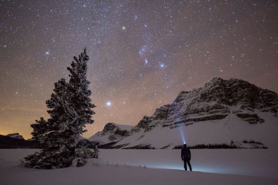 Banff: Sunset and Stars Evening Walking Tour
