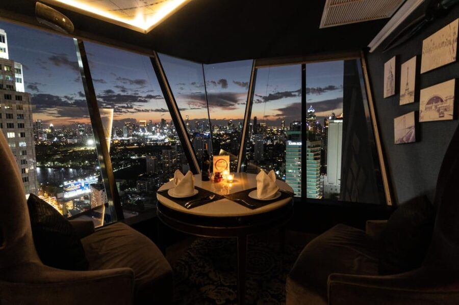 Bangkok: Axis & Spin Sky Lounge & Bar Rooftop - Mesmerizing Skyline Views