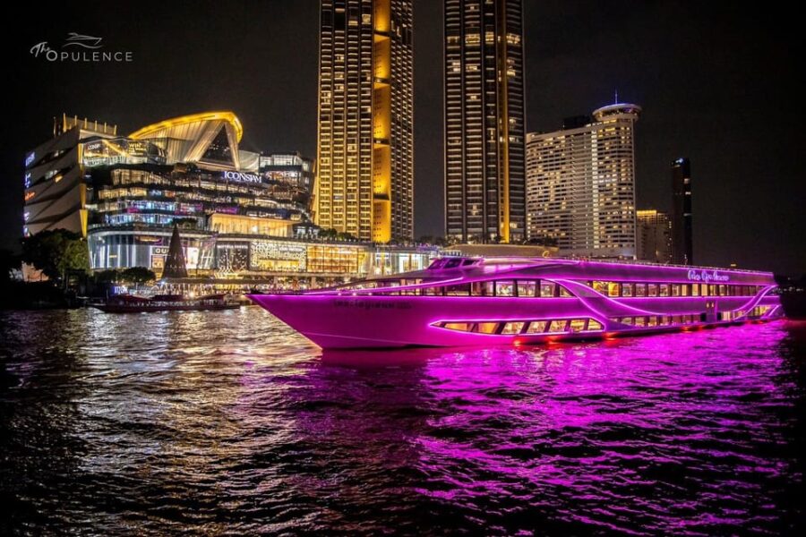Bangkok: Opulence Luxury Dinner Cruise With Hotel Transfer