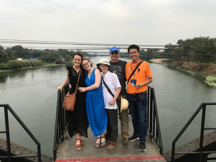 Bangkok: Private Day Tour to Erawan Waterfall & Kanchanaburi