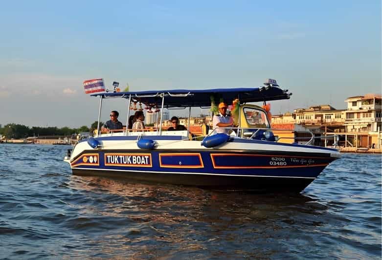 Bangkok: Tuk Tuk Speedboat Ride on the Chao Phraya River