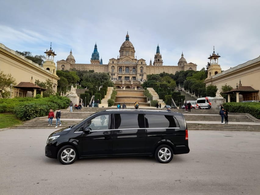 Barcelona: Airport Transfer 1 - 7 Passengers
