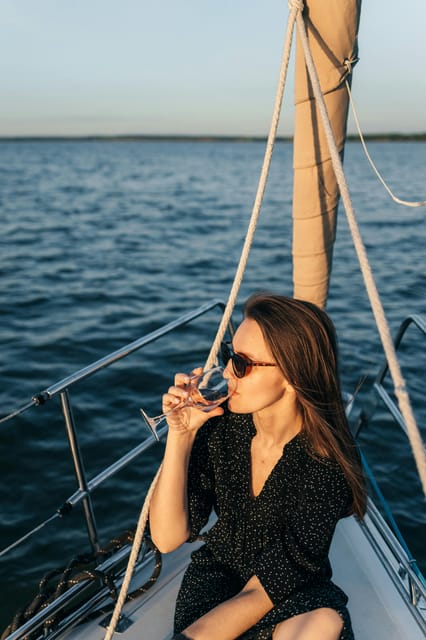 Barcelona Badalona : Sailboat Tour, Snacks, Drinks, Swimming