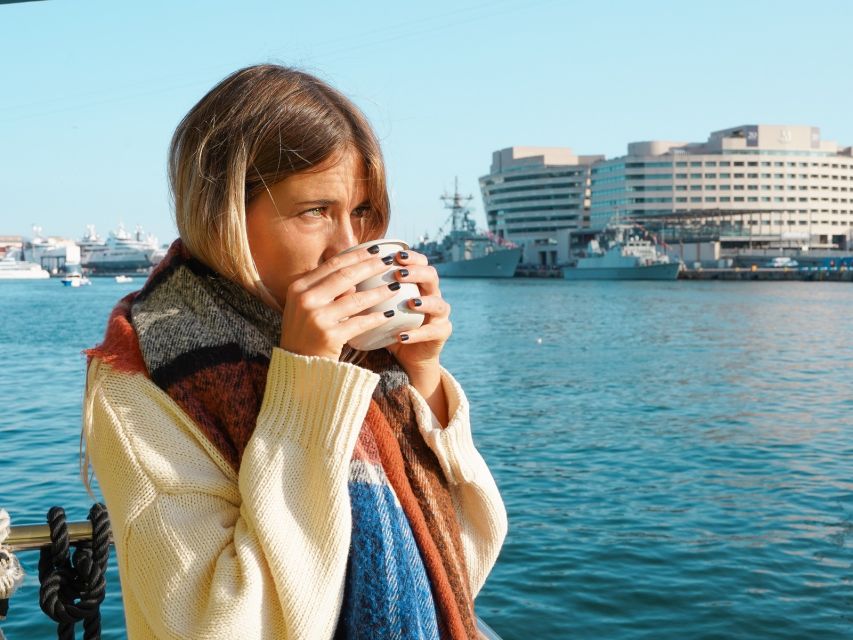 Barcelona: Daytime or Sunset Catamaran Cruise With Music