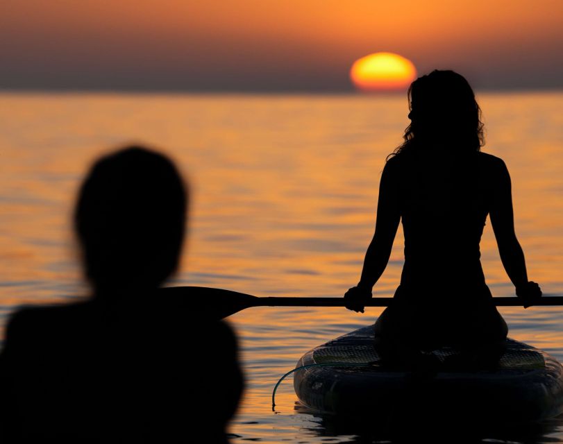 Barcelona: Sunrise Paddleboarding With Instructor and Photos