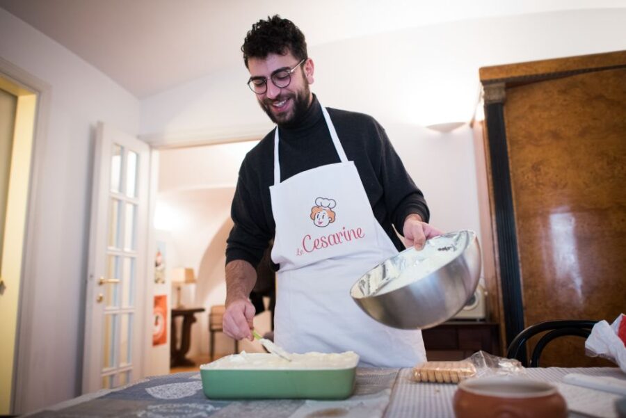 Bari: Pasta & Tiramisu Class at a Locals Home