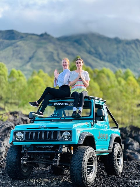 BATUR VOLCANO JEEP SUNRISE, BLACK LAVA & NATURAL HOT SPRING - Overview and Experience Details