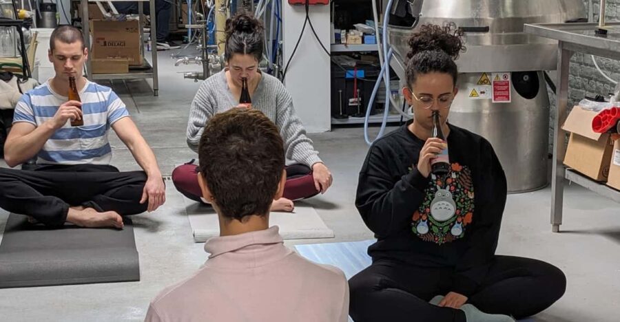 Beer Yoga at Tipsy Tribe Brewery & Distillery