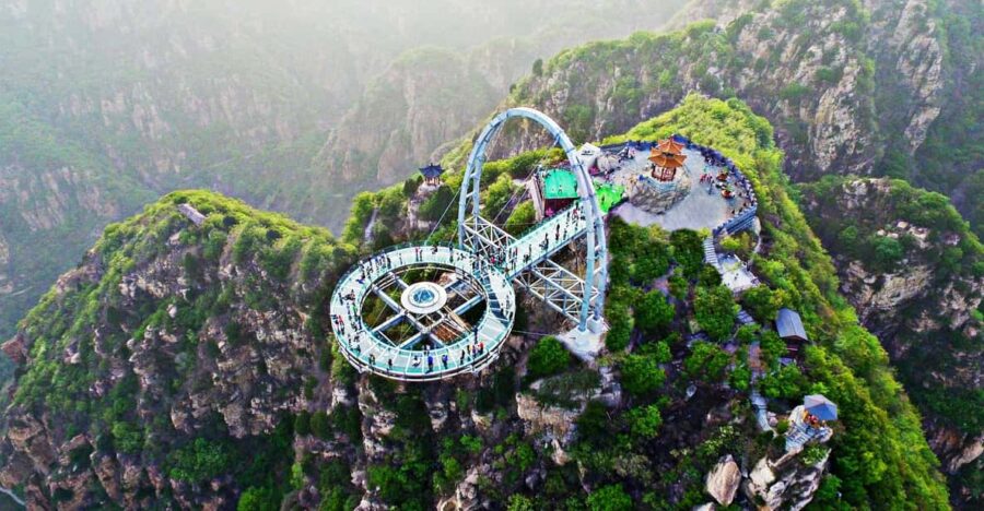 Beijing Stone Forest Gorge Tour With English Speaking Driver