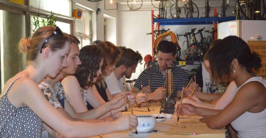 Beijing Wangfujing Calligraphy Class Nearby Forbidden City - Class Location and Duration