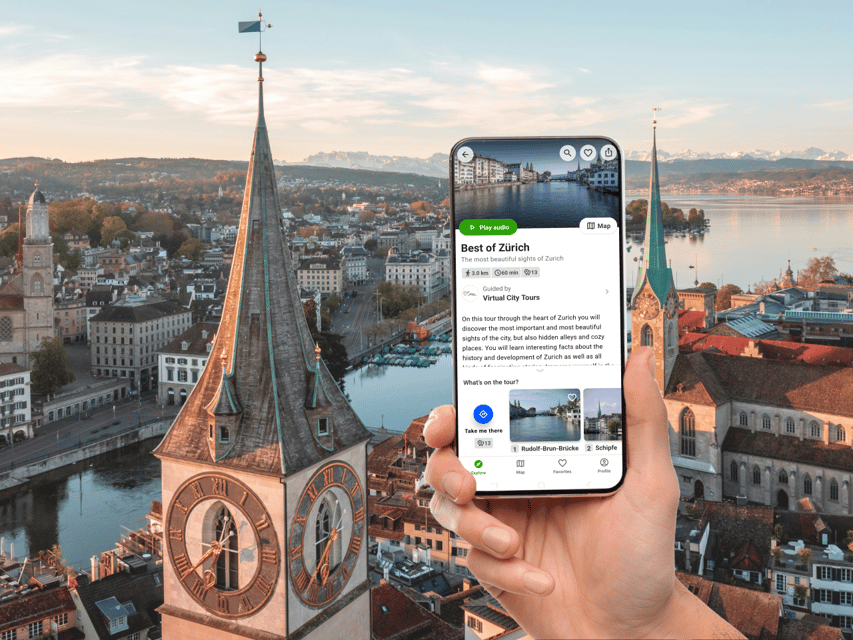 Best of Zürich: A Self-Guided Audio Tour in English
