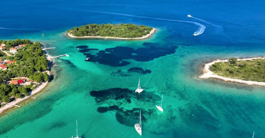Blue Lagoon & Trogir Private Half-day Speedboat Tour