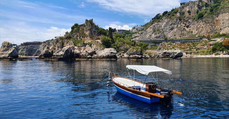 BOAT TOUR FROM TAORMINA & SNORKELING HALF-DAY