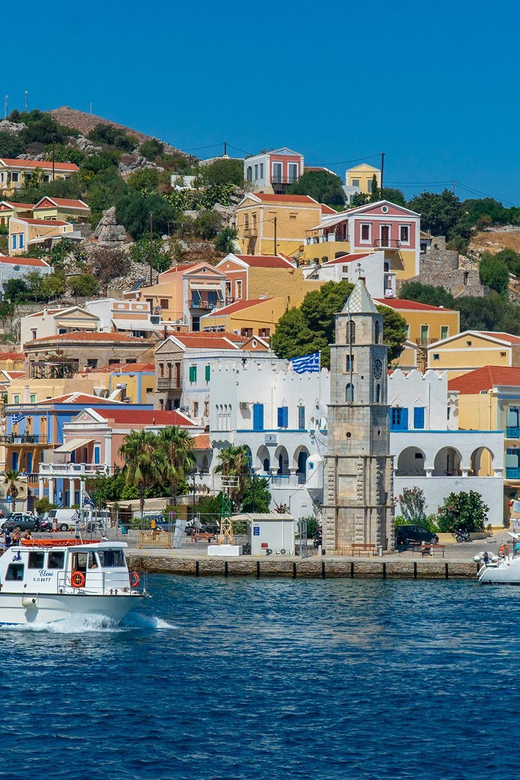 Boat Trip to Symi With Photo-Stop at St.George Bay