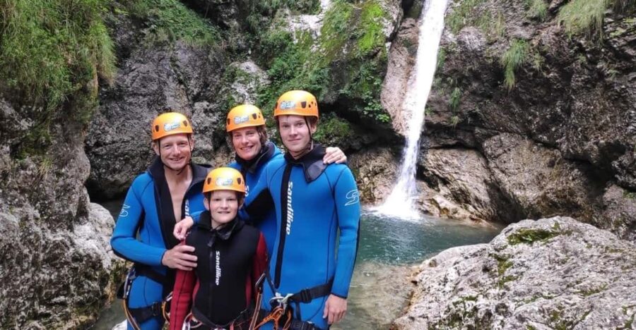 Bovec: Canyoning in Natural Aqua Park Sušec