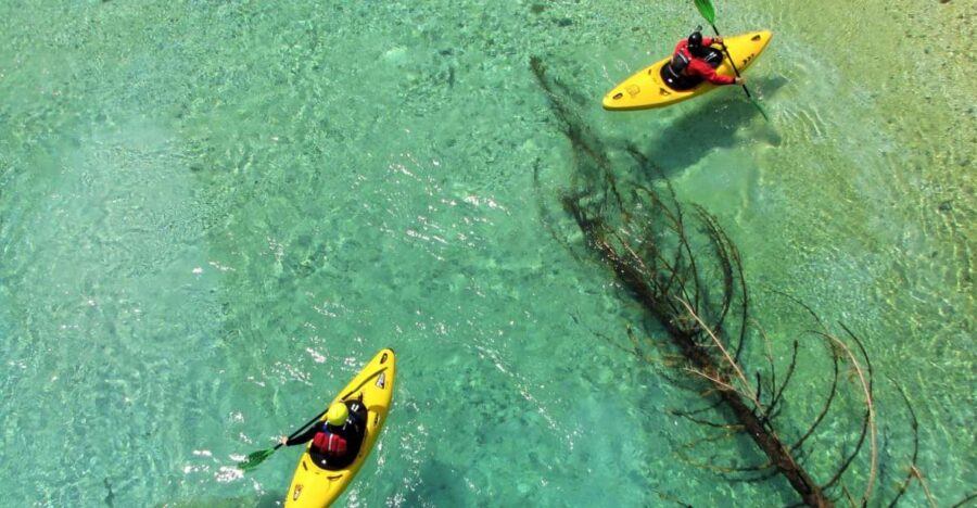 Bovec: Soča River 1-Day Beginners Kayak Course
