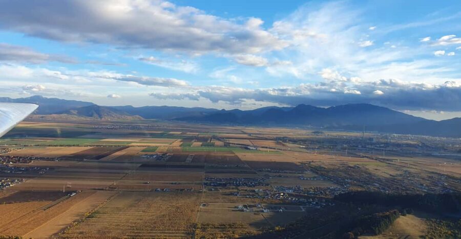 Brasov: Glider Flight Experience at Sanpetru Airfield