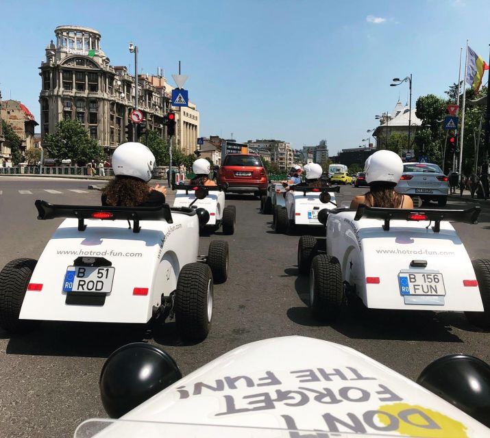 Bucharest: City Tour by a Mini Hot Rod