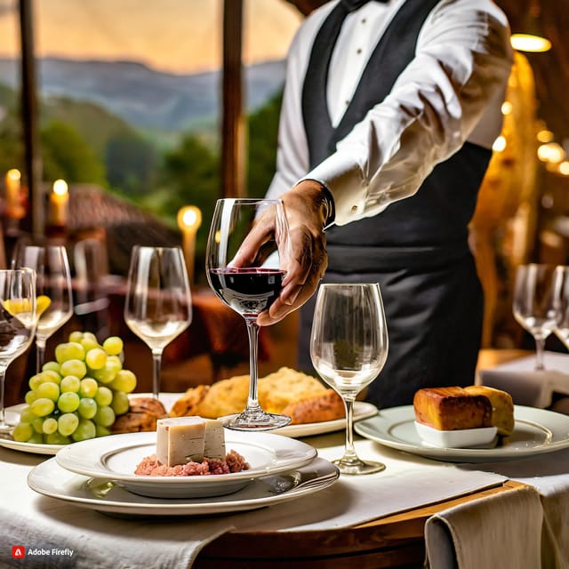 Bucharest: Premium Romanian Wines and Cheese Platter