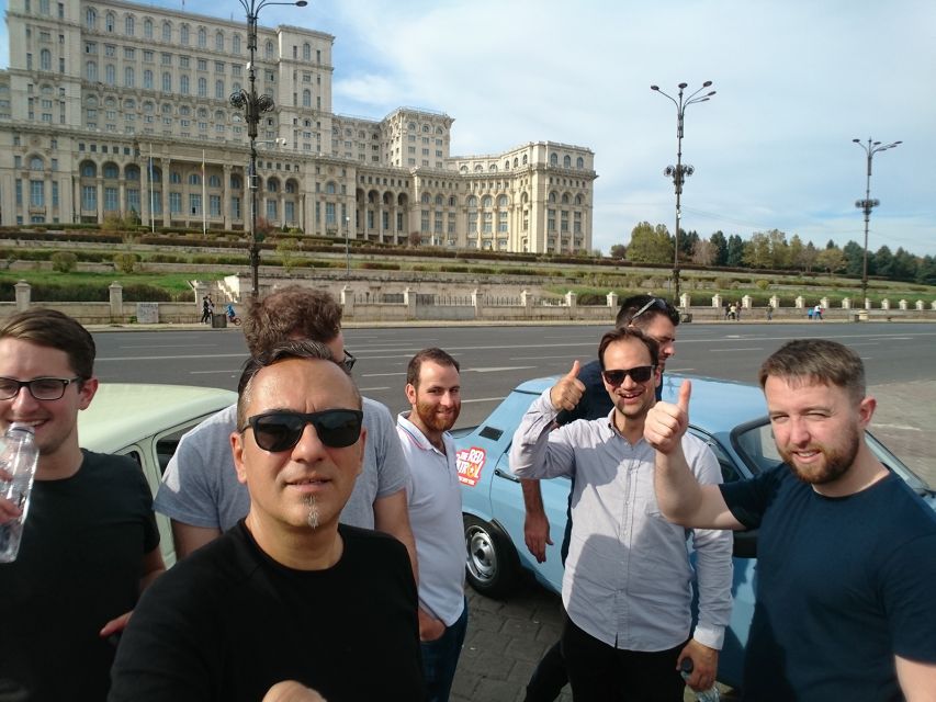 Bucharest: Private Three Neighborhoods Tour by Vintage Car