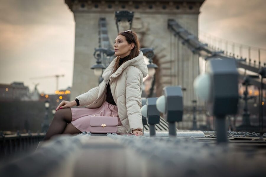 Budapest: Sunset / Early Night Memories at Chain Bridge