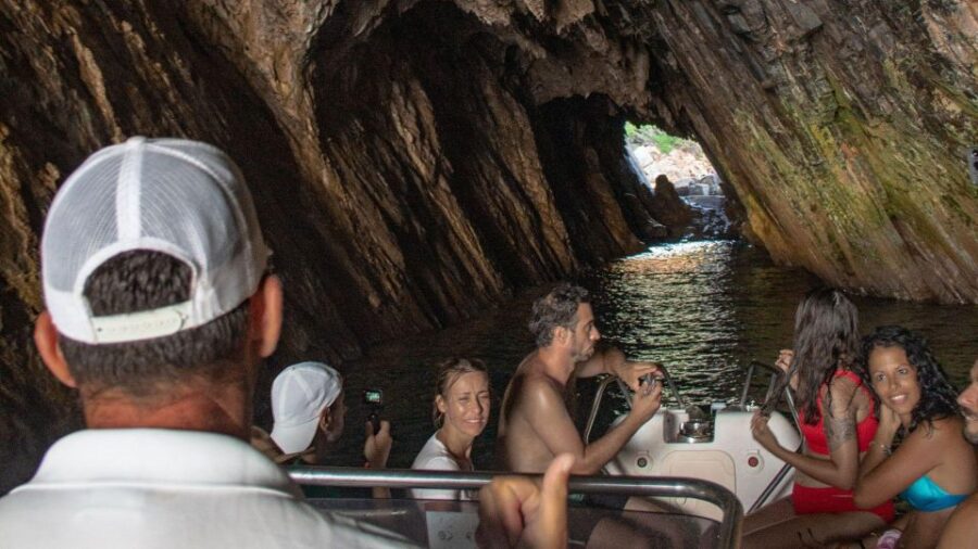 Buggerru: Dinghy Mines Trip W/ Lunch on Fishing Boat