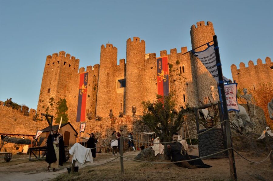 Caldas Da Rainha: Obidos Medieval Village & Buddha Eden Tour