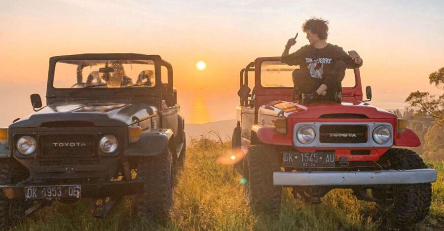 Caldera Jeep Sunrise With Ploating Temple - Activity Overview