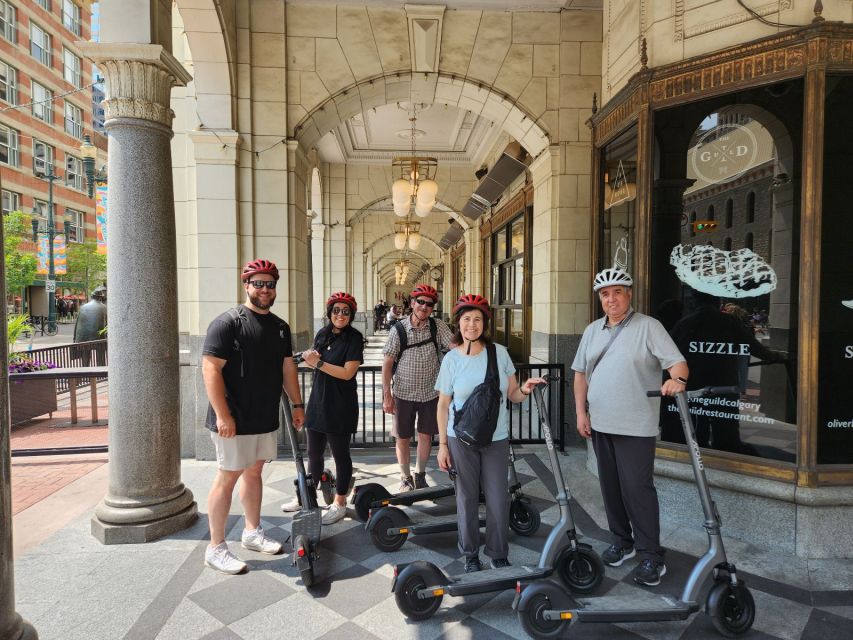 Calgary: E-Scooter City Highlights Tour | 2-Hour - Tour Overview