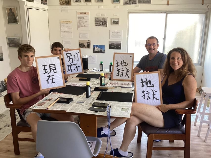 Calligraphy Class for Beginners in Beppu