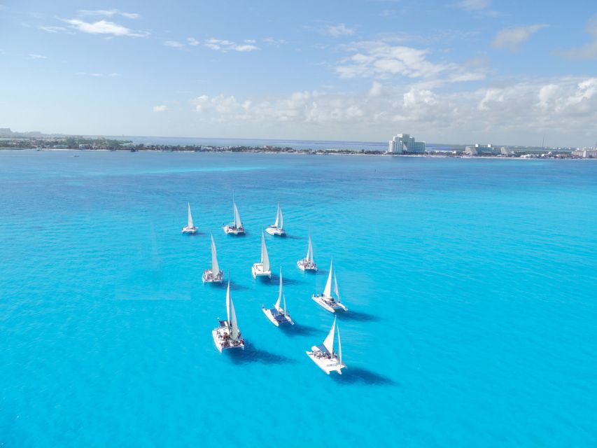 Cancún: Isla Mujeres Catamaran Sailing and Hotel Pick up - Itinerary