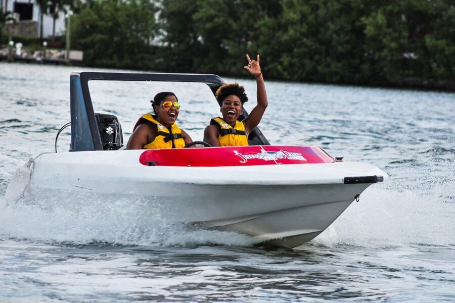 Cancun: Jungle Tour Adventure With Speedboat and Snorkeling
