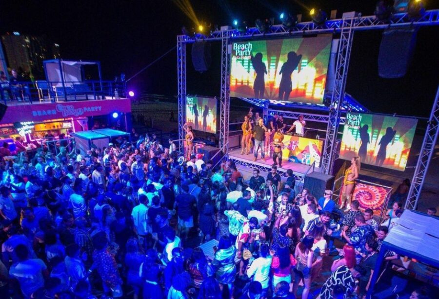Cancun: Night Beach Party With Open Bar and Unlimited Snacks - Event Overview