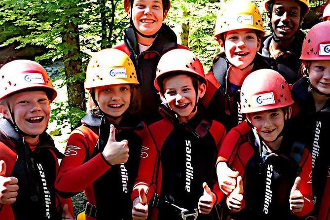 Canyoning for Kids and Families in Füssen, Germany