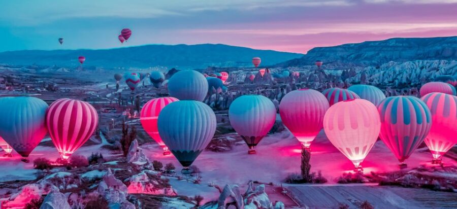 Cappadocia: Cat Valley Hot Air Balloon Tour With Pickup