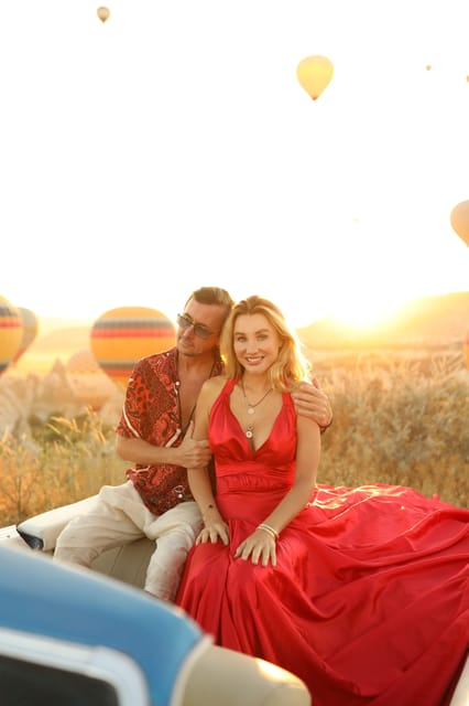 Cappadocia: Photoshooting With Flying Dresses