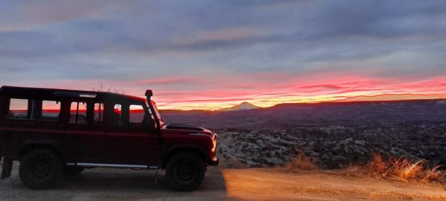 Cappadocia: Private Jeep Tour With Sunrise or Sunset Options