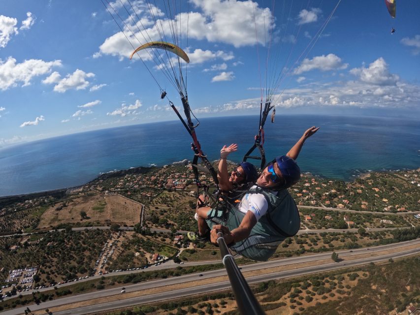 Cefalù: Tandem Paragliding Flight and GoPro12 Video