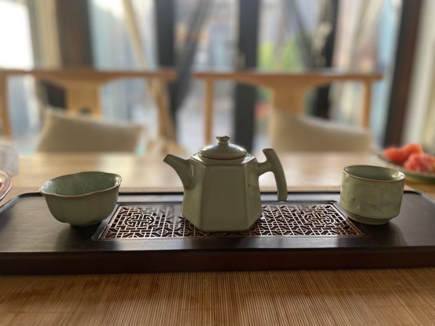 Chinese Tea Ceremony in Beijing Hutong Courtyard