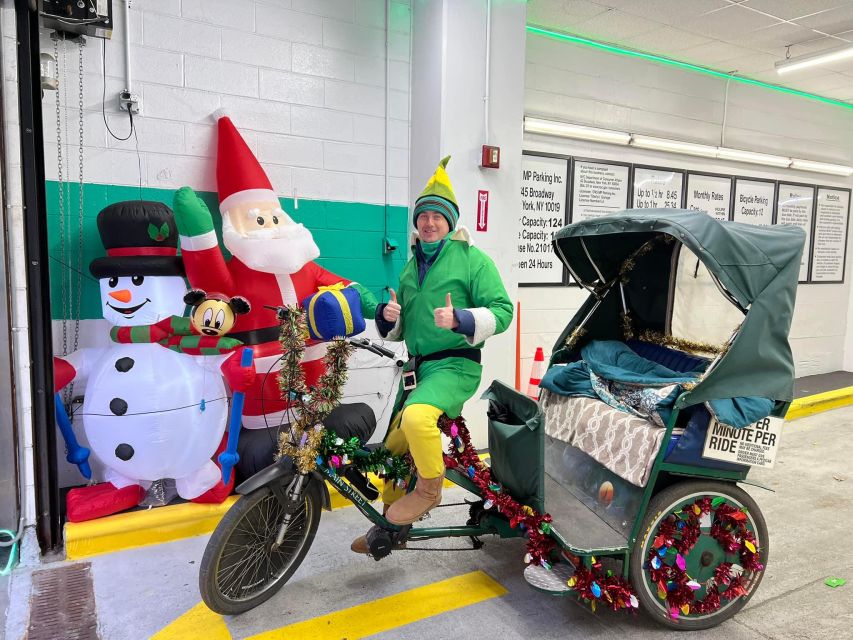 Christmas Lights And City Lights Pedicab Tour
