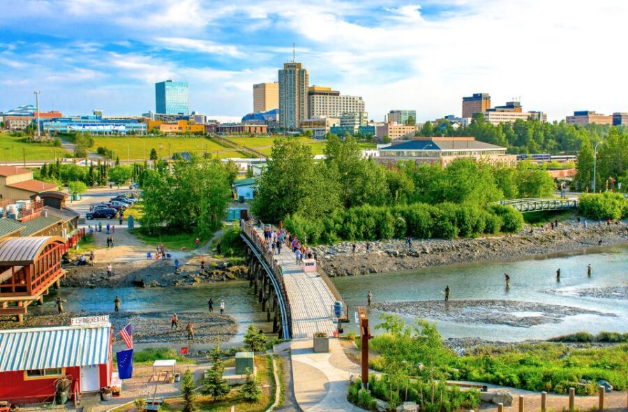 City of Anchorage Sightseeing & Food Van Tour-New for !