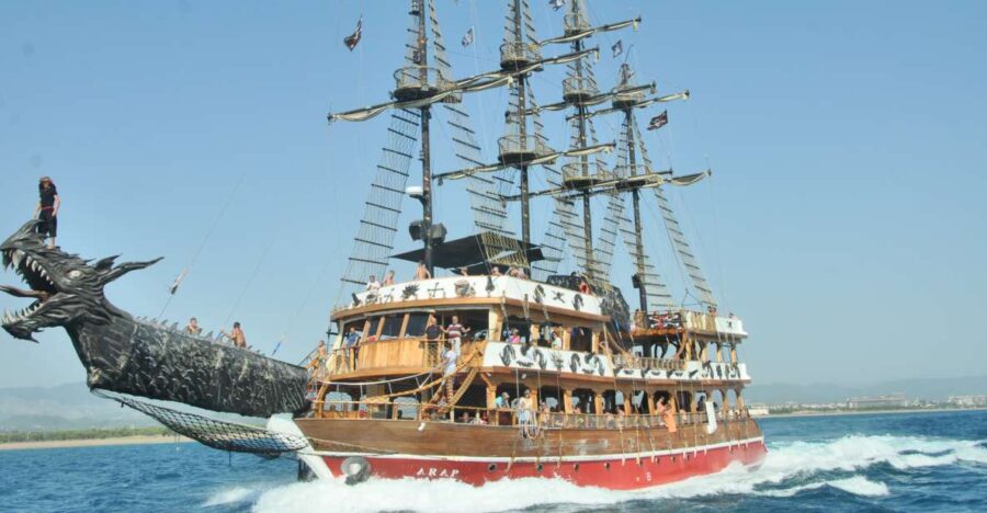 City of Side: Full-Day Boat Tour With Lunch & Foam Party