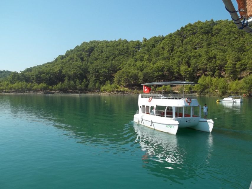 City of Side: Green Lake Boat Trip and Bus Safari With Lunch