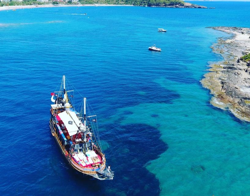 City of Side: Pirates Boat Tour With Lunch