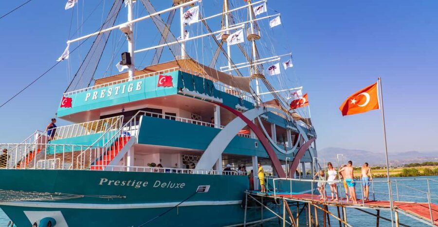 City of Side: Sightseeing Cruise W/ Swim Stops & Foam Party
