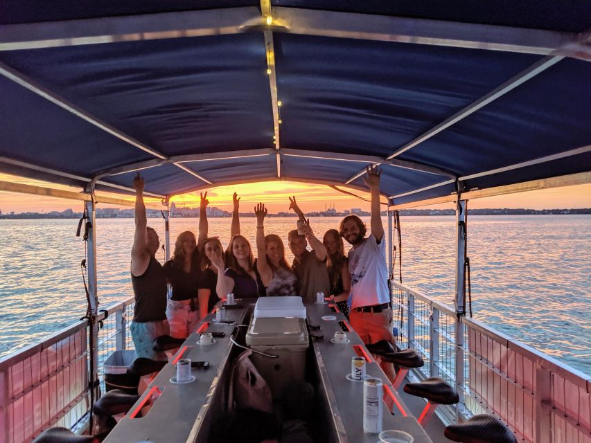 Clearwater Private Boat for 20: Evening Cruise+Dolphin Watch