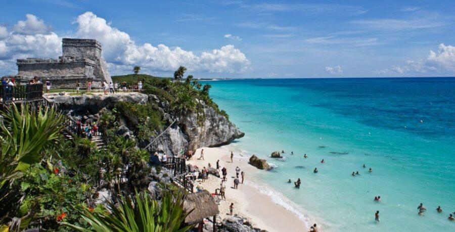 Coba, Tulum, Cenote and Mayan Village Tour With Transport
