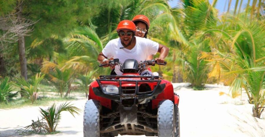 Combo Adventure: Parasailing & ATV Jungle Trail in Maroma