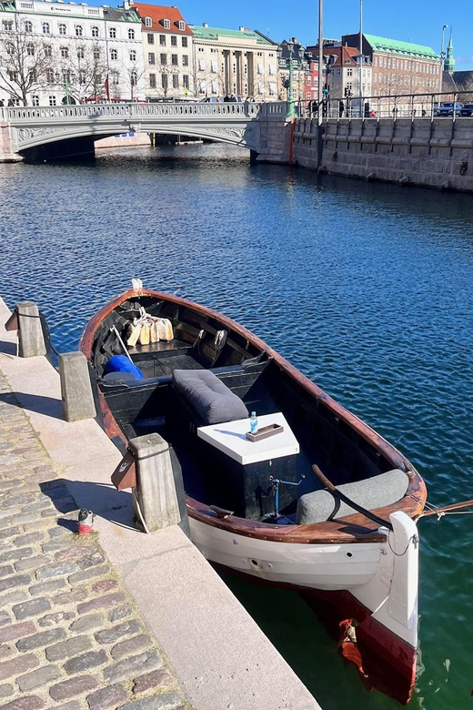 Copenhagen: Private Canal Tour in Vintage Wood Boat W/ Guide